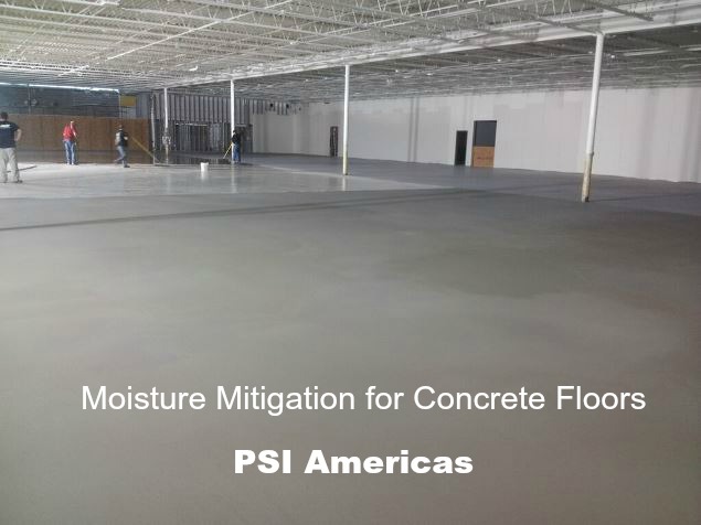 Moisture Mitigation for Concrete
