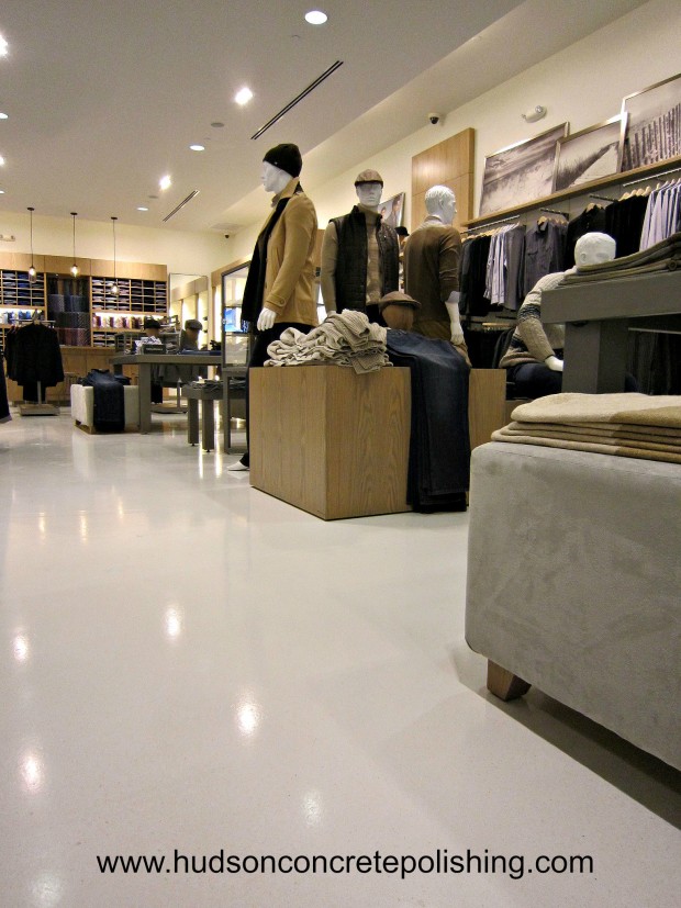 Retail Store Concrete Floor NYC