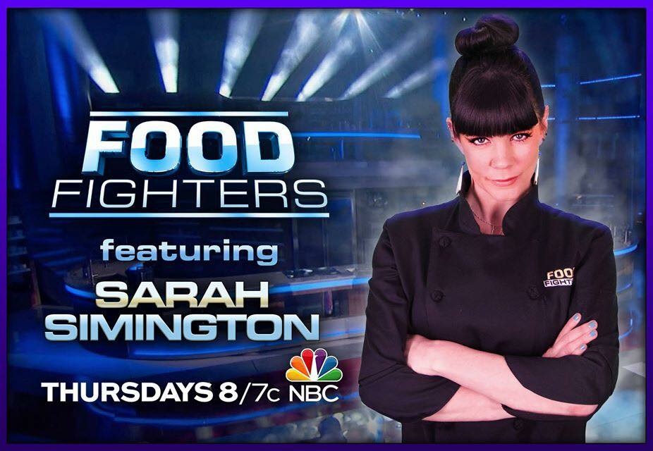Sarah Simington on NBC's Food Fighters