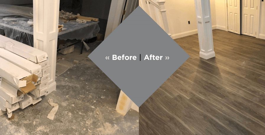 Basement Flooring Before?After Fairfield County