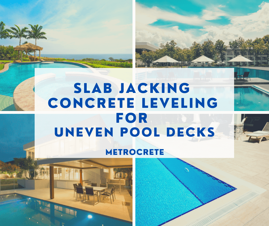 Slab Jacking For Pool Decks
